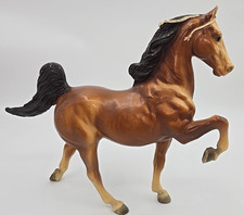 Breyer Horse #52 Vintage Traditional Commander The Five Gaiter Red Braid USA picture