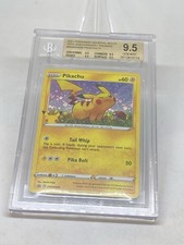 2020 POKÉMON GENERAL MILLS 25th ANNIVERSARY PROMOS BGS All 9.5 QUAD RARE picture