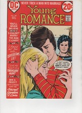 Young Romance #188, White Pages, VF+ 8.5, 1st Print, 1972, See Scans picture