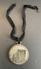 Beautiful 1939 USMC China Marine Athletic Award Medal-Fabulous Hand Engraved picture