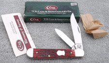 RARE  2004   CASE XX   LONG TAIL C  FLAME  BONE  COPPERHEAD 6249 KNIFE NEW BOX picture