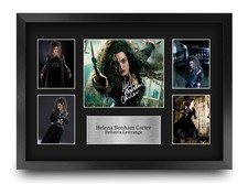 Helena Bonham Carter Signed A3 Pre Printed Autograph Photo picture