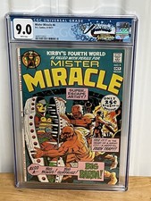 Mister Miracle #4 CGC 9.0 VF/NM Wp DC 1971 Key 1st App Big Barda FANTAST label picture