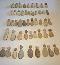 Natural Dead Sea Pebble Pairs Flat Stones for Art Crafts Lowest Point on Earth picture
