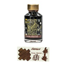 Diamine Shimmer Ink Cocoa Shimmer - Brown Bottled Ink For Fountain Pens 50 ml picture