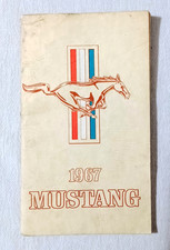 1967 FORD MUSTANG OWNERS MANUAL ORIGINAL picture