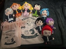 Inquisitor Master Squad High Study Buddies Plush Lot 8 Full Set picture