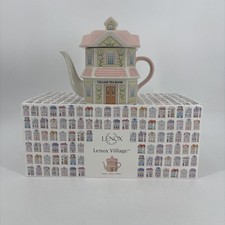 2026 Lenox Spice Village Tea Room Teapot 2nd Edition NIB *SOLD OUT AT LENOX* picture