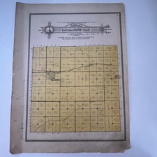 Map of Brown's Valley - East Portion 1913 Big Stone County MN Plat Map SV36-4 picture
