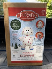 2' Misfit Elephant Rudolph the Red Nosed Reindeer Lowe's 2026 NIB ON HAND picture