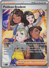 Pokémon TCG: Paldean Student 231/091 UR, Paldean Fates, NM picture