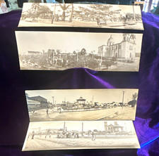4 Vintage Real Photos Plaza Del Pacifico. picture