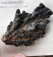 Psilomelane Specimen From Grandpa’s Minnesota Rock Shop Estate picture