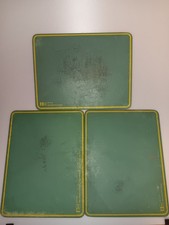 Vintage Green Chalk Boards Ideal School Supplies Lot of 3 picture