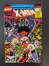 Uncanny X-Men Annual #14 1990 KEY 1st Cameo App Gambit Marvel VF+ 8.5 picture