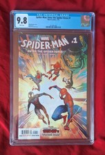 Spider-Man Enter The Spider-Verse 1A Petrovich CGC 9.8 Rare Newstand Edition. picture