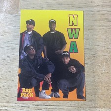 1991 Mint Premier Cards The Rap Pack NWA Eazy-E Dr Dre #93 Rookie Card picture