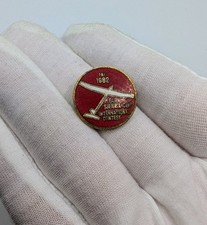 Vintage FAI 1982 Sierra Cup International Free Flight Contest Glider Lapel Pin picture