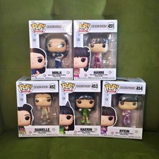 Funko Pop Rocks New Jeans Hyein Haerin Minji Danielle Hanni Set of 5 NEW IN BOX picture