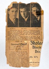 Vintage 1920s Oklahoma A&M College Newspaper Clipping picture