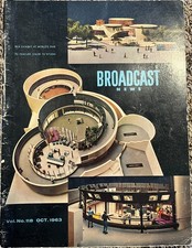 Vintage RCA Broadcast News Magazine #118 October 1963 picture