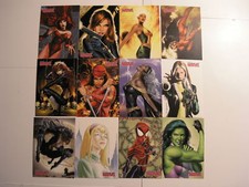 2008 Women of Marvel Set 1 by Rittenhouse with 81 cards in the set. picture