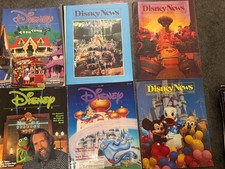 Huge Lot of 48 Vintage Disney News Magazines 1982–1998 (Rare) picture
