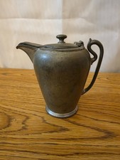 R.H. Macys And Co Solid Pewter Tea Pot Vintage picture
