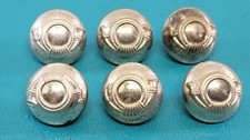 Six 6 Spanish Amer War Silvered Buttons Light Infantry TW&W Paris France TR1388 picture