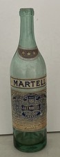 Vintage Martell Cognac Bottle Reserved for Allied Forces Only WWII Era Empty picture