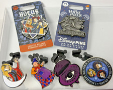 Disney Pin Lot 6 Hocus Pocus Sanderson Sisters Limited Release 30th Spellbook picture