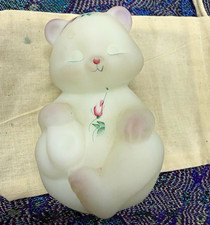 Fenton hand painted signed by VL Anderson picture