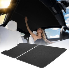 Tesla Model Y Juniper 2025-2026 Sunshade Roof Never Sag UPF50+ 99% UV Block picture