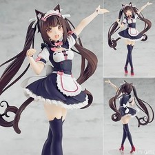 Nekopara Chocola & Vanilla KO Figure Kawaii Desk Ornament Gift picture