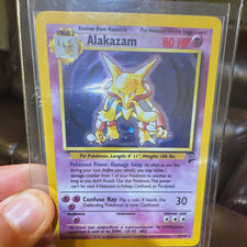 1999 Pokémon Base Set Alakazam 1/102 Holo Rare Wizards of the Coast English picture