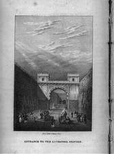 Photo:Liverpool England 1831 Entrance to the Liverpool Station picture