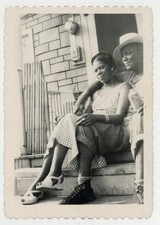 African American Couple 1940 Playful Passionate Warm Loving Beautiful Woman 9584 picture