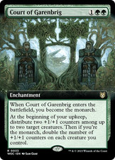 MTG - Court of Garenbrig - Extended Art - WOE Commander - Magic the Gathering picture