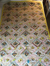 Handmade Quilt or Lap Throw - 5.7” x 3.5” - SIGNED “Handmade by Grandma” picture