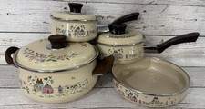 NICE 7pc Vintage International Heartland Cookware Set Great Condition HTF picture
