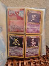 Pokémon WOTC Binder Bundle Holos Vintage, Base Set, Binder Included - 67 Cards  picture