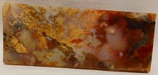 Graveyard Plume Agate 60gm Classic Lapidary Agate Slab picture