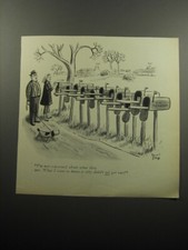 1957 Cartoon by Robert Day - I'm not concerned about what they are. picture