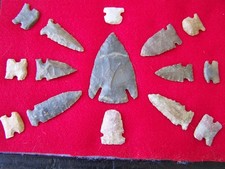 Lost Lake arrowhead from Kentucky, and authentic arrowheads, artifacts picture