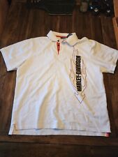 Harley Davidson Polo - Mens Xtra Large - White picture