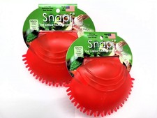 Snapi The Single Handed Salad Server, Watermelon, Pack of 2, 6-inches Length picture