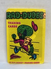 Rad-Dudes 1990 Pacific Trading Card Unopened Wax Pack picture