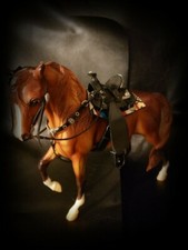 CM 1:9 Scale Traditional Breyer Western Saddle Set 