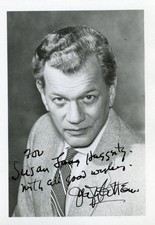 Joseph Cotten- Signed B&W Photograph picture