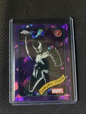 2025 Topps Chrome Sapphire Marvel Samurai Venom Purple /15 1st Appearance #127 picture
